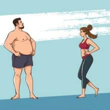 Perte de poids ; même combat entre hommes et femmes ?
