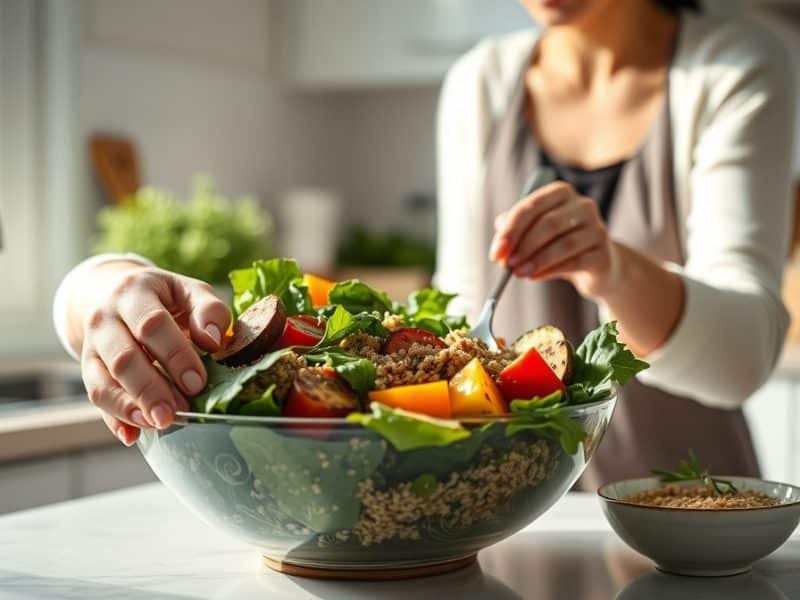 Repas minceur : idées équilibrées pour le midi et le soir