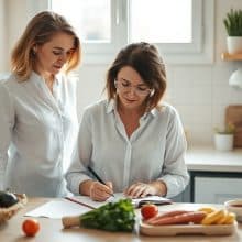 Menu minceur d&rsquo;une semaine : 7 jours de repas équilibrés (+ liste de courses)